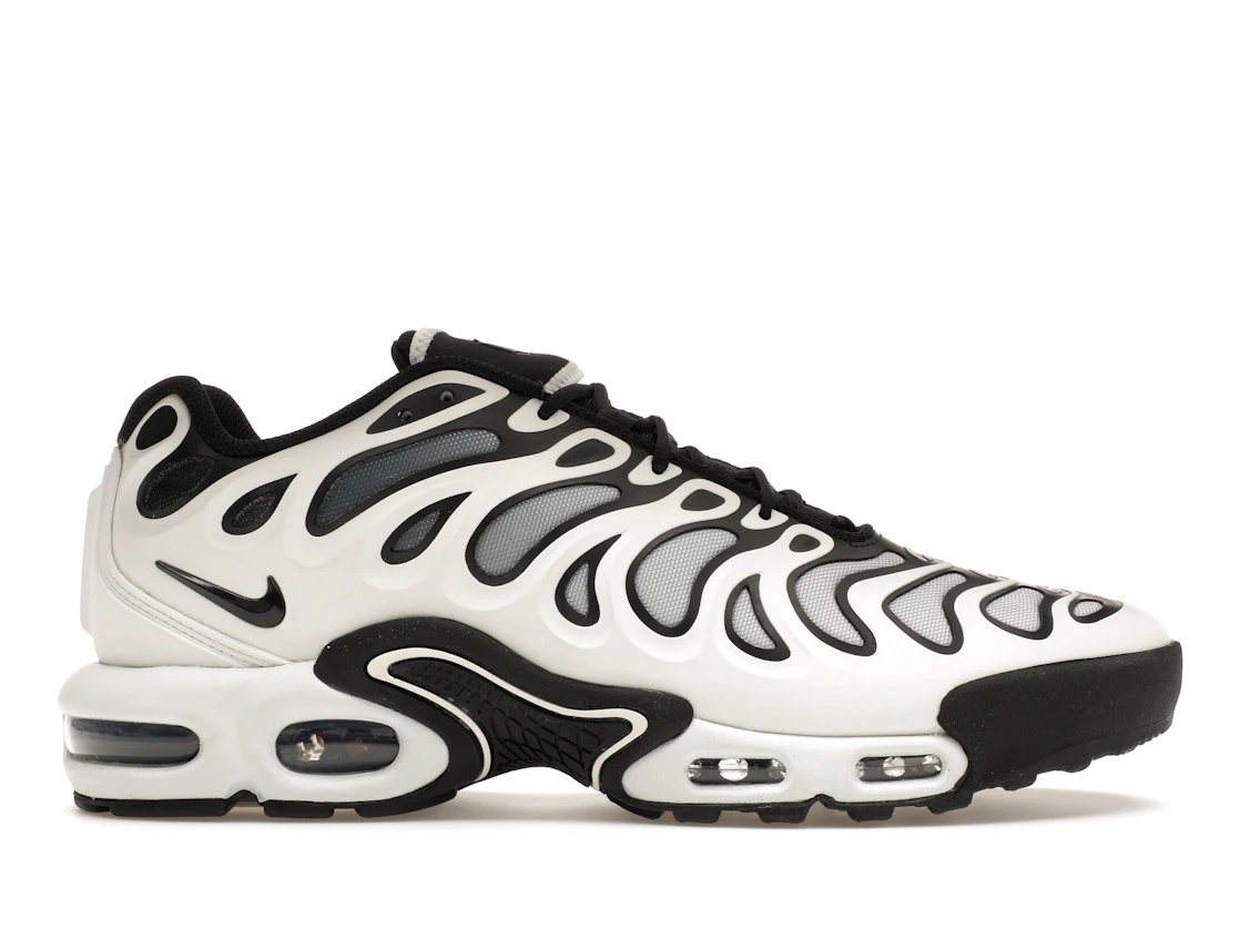 Nike Air Max Plus Drift White Black Metallic Silver - 1