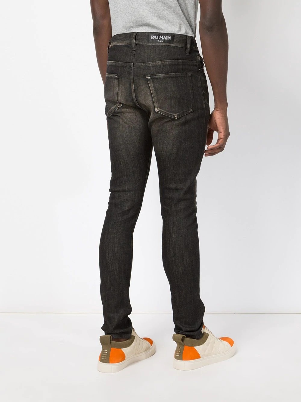 low rise slim jeans - 4