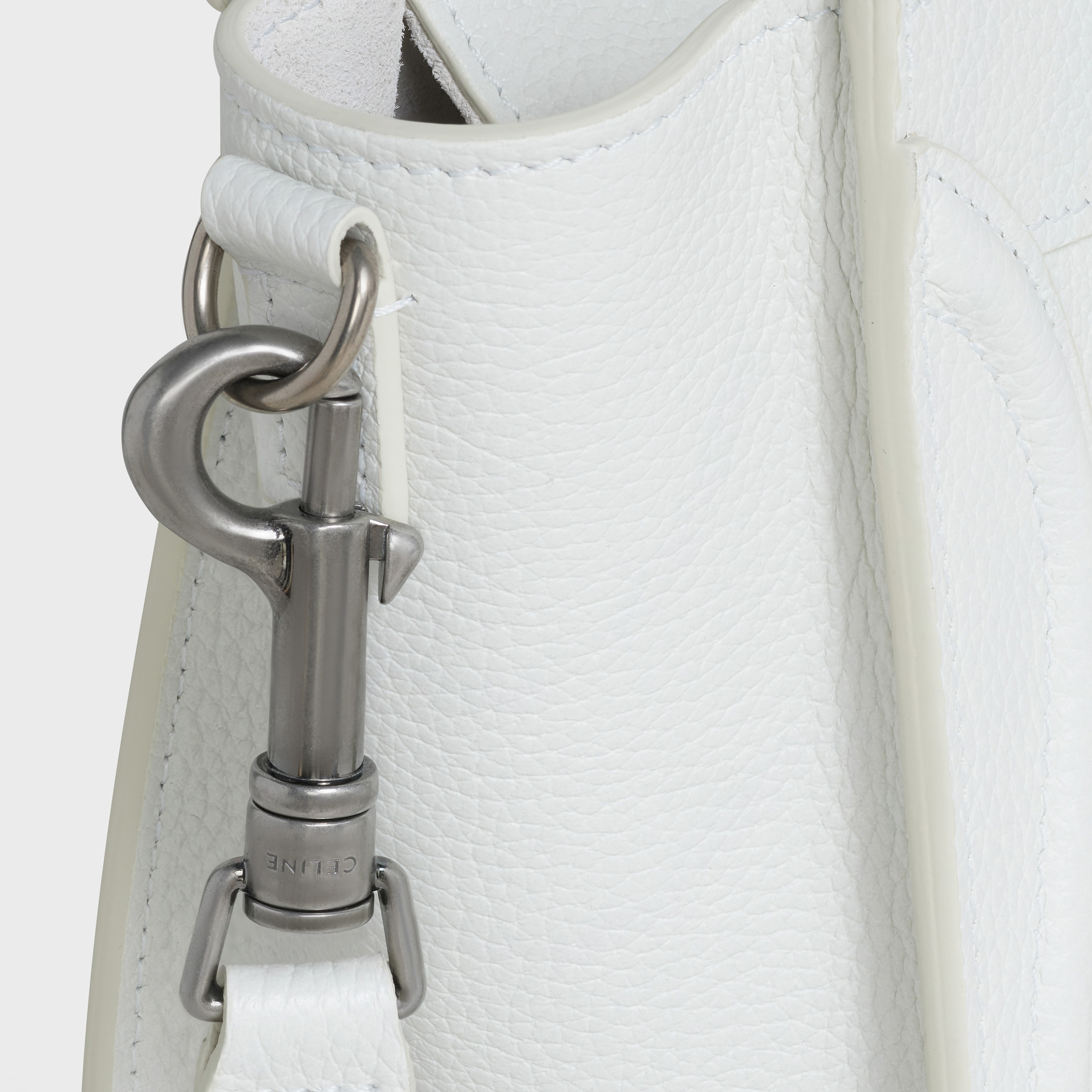 NANO LUGGAGE BAG IN DRUMMED CALFSKIN - 4