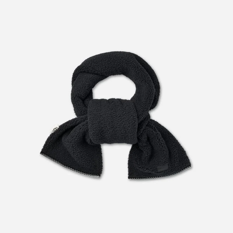 ® Women's ®braid Scarf in Black - 1