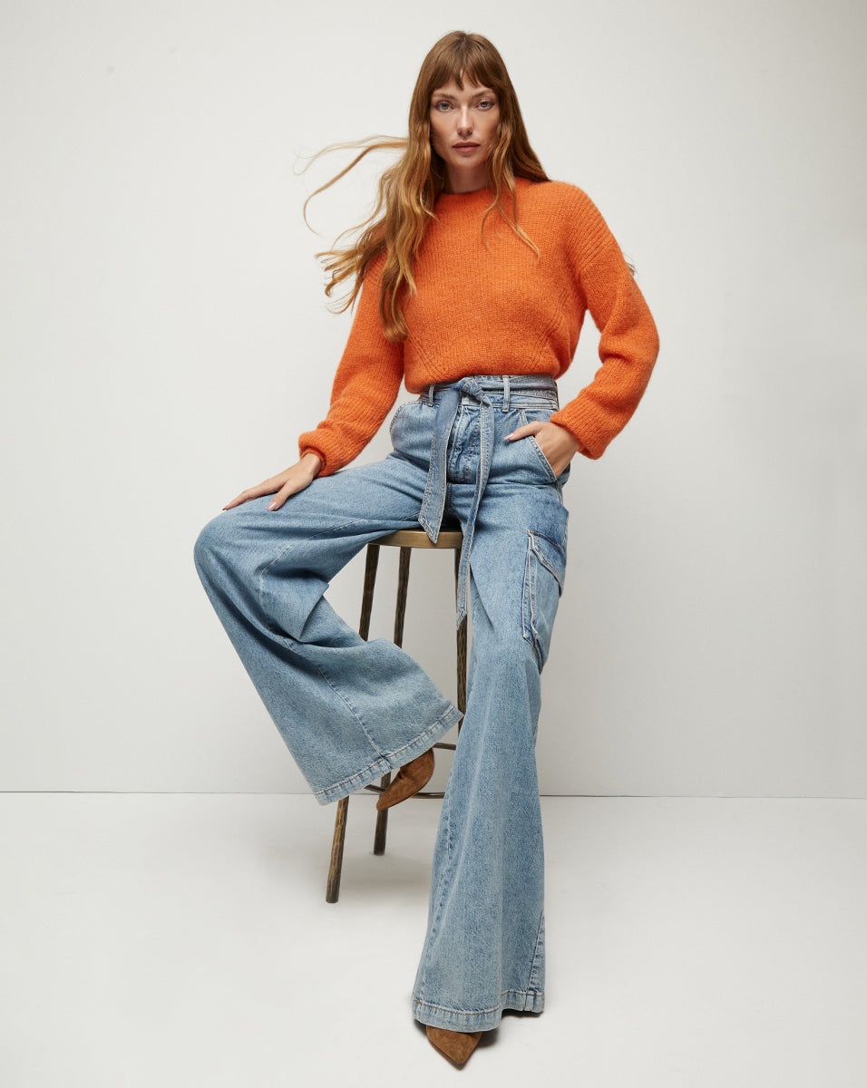 MELINDA CREW NECK SWEATER - 3