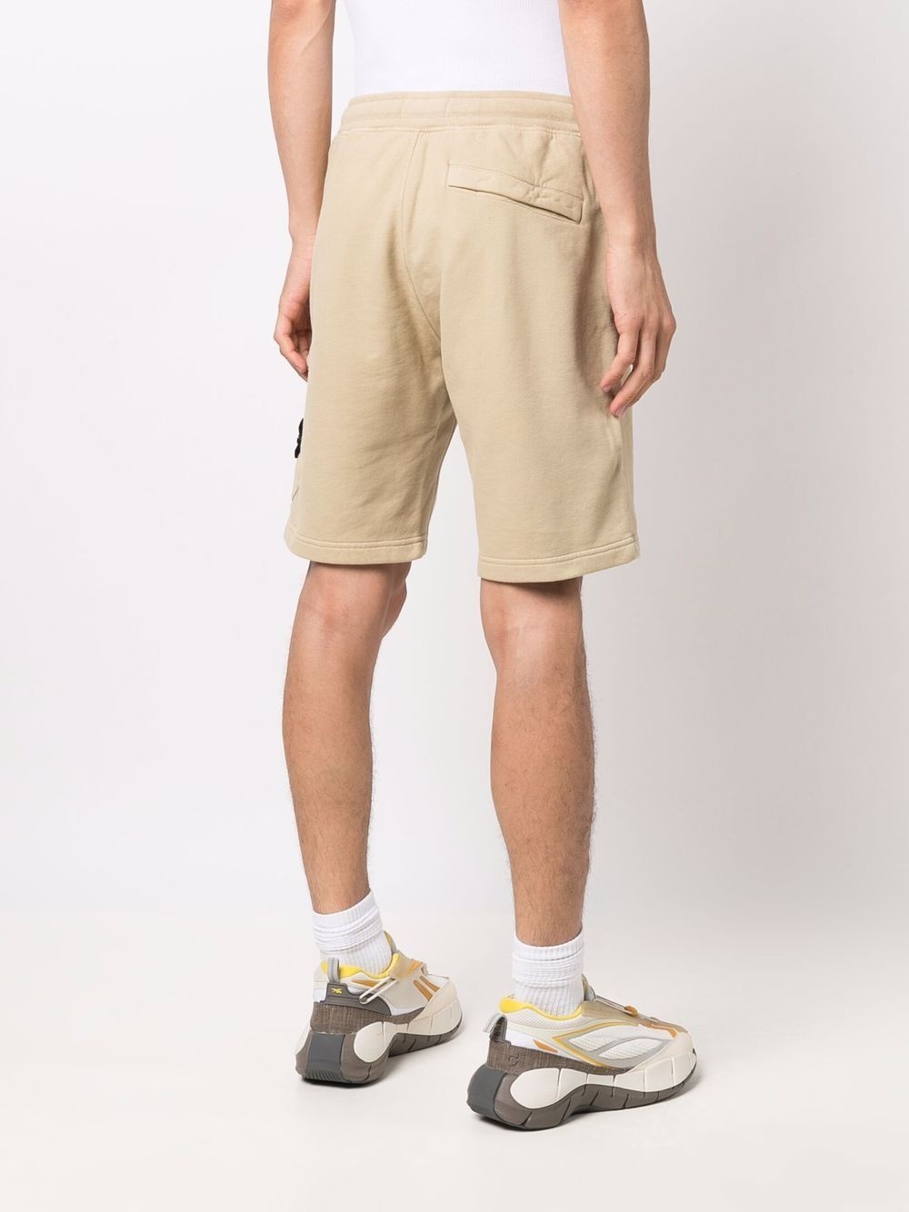 Compass-patch sweat shorts - 4