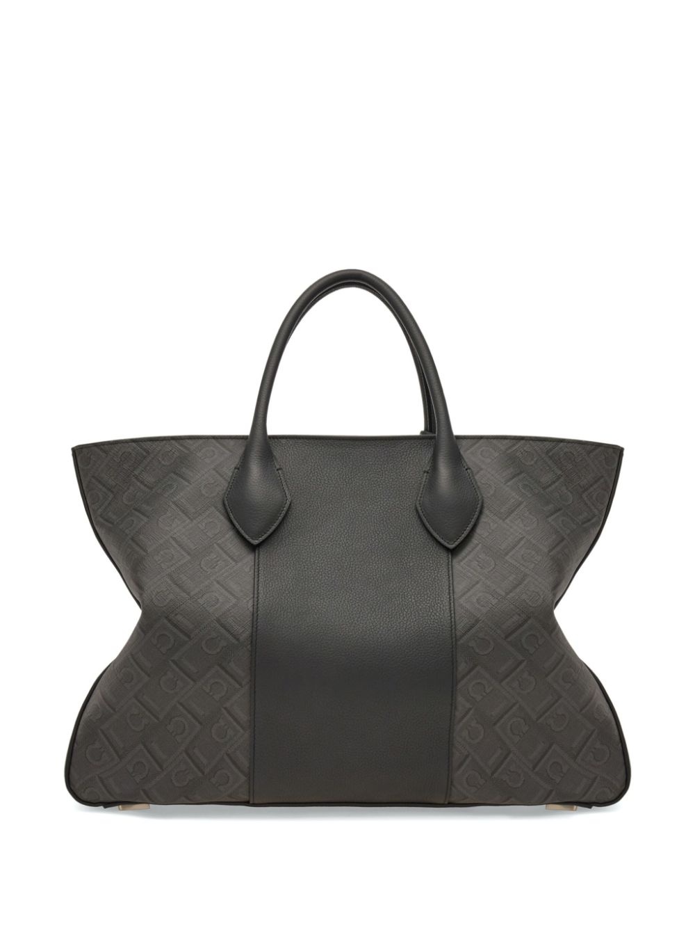 Gancini-print tote bag - 4