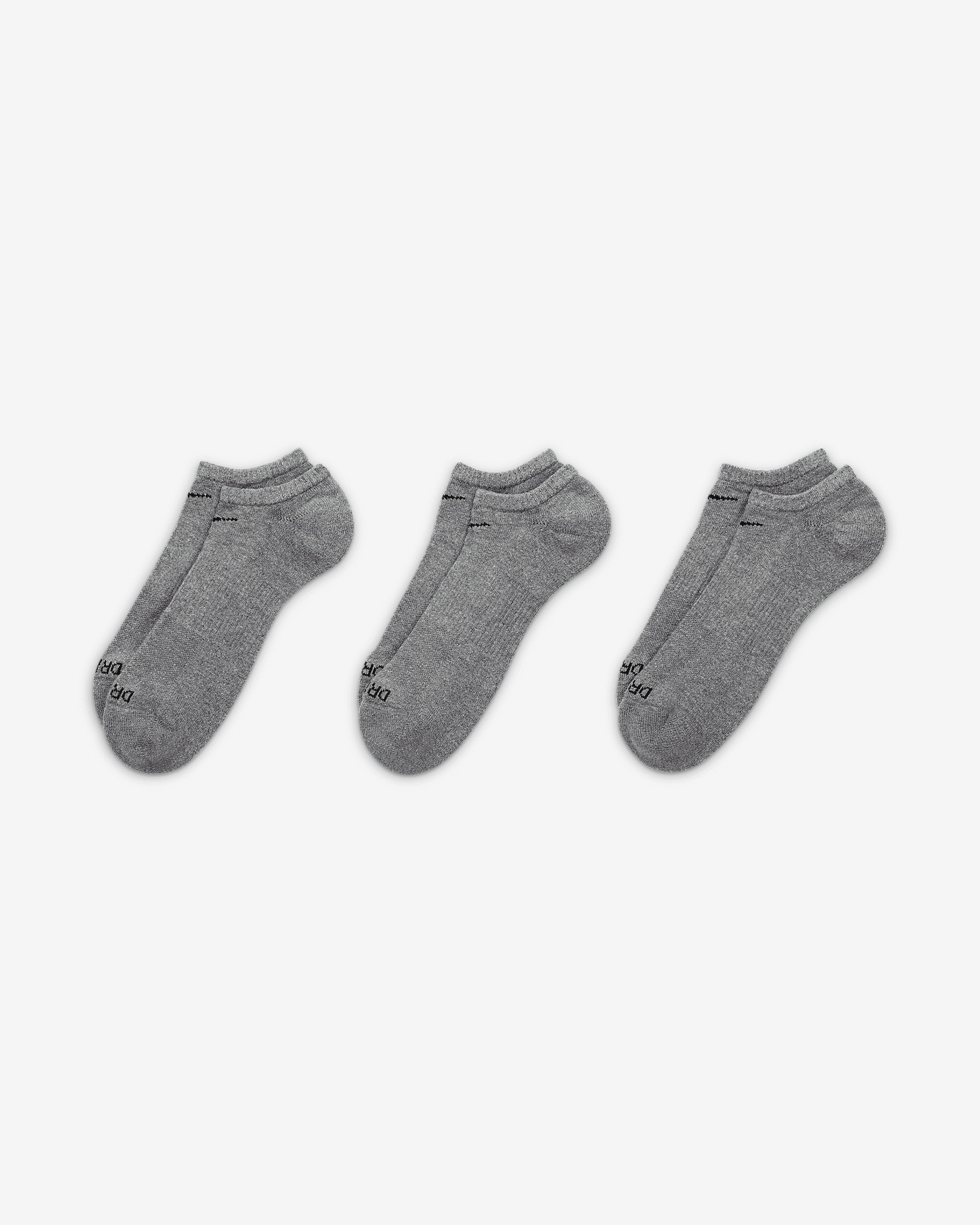 Nike Everyday Plus Cushion Training No-Show Socks (3 Pairs) - 2