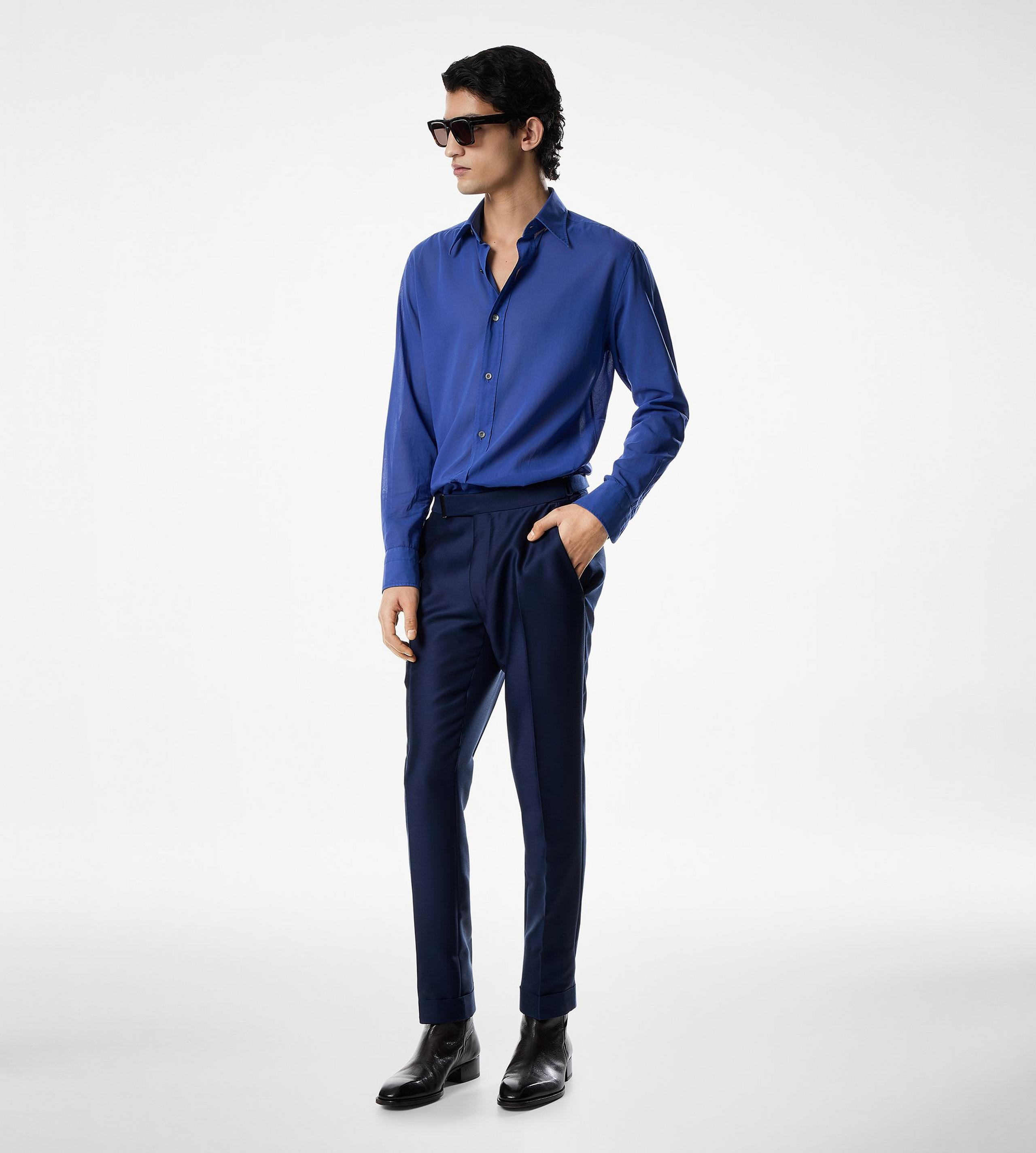 COTTON VOILE FLUID FIT SHIRT - 2