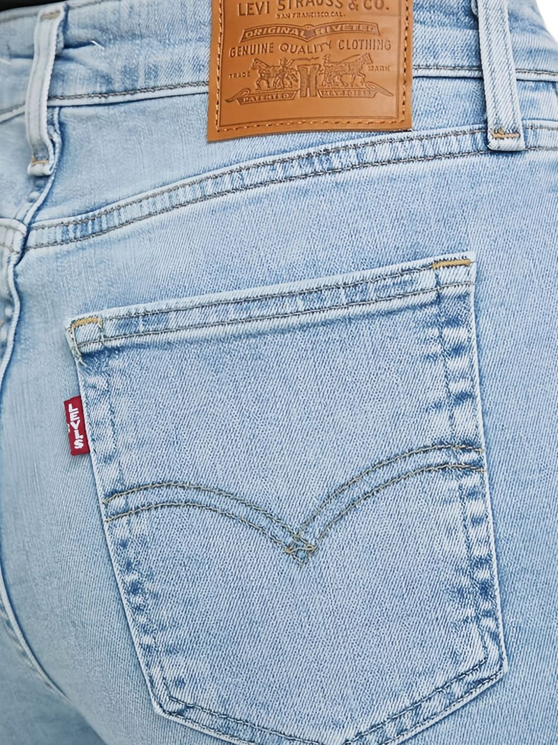 721 raw-cut skinny-cut jeans 5