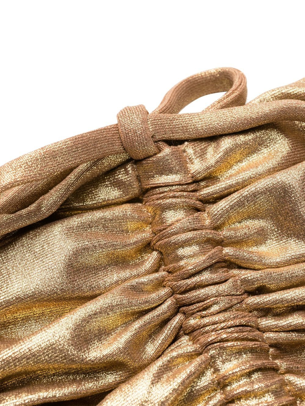 Berry gathered-detail bikini brief - 3
