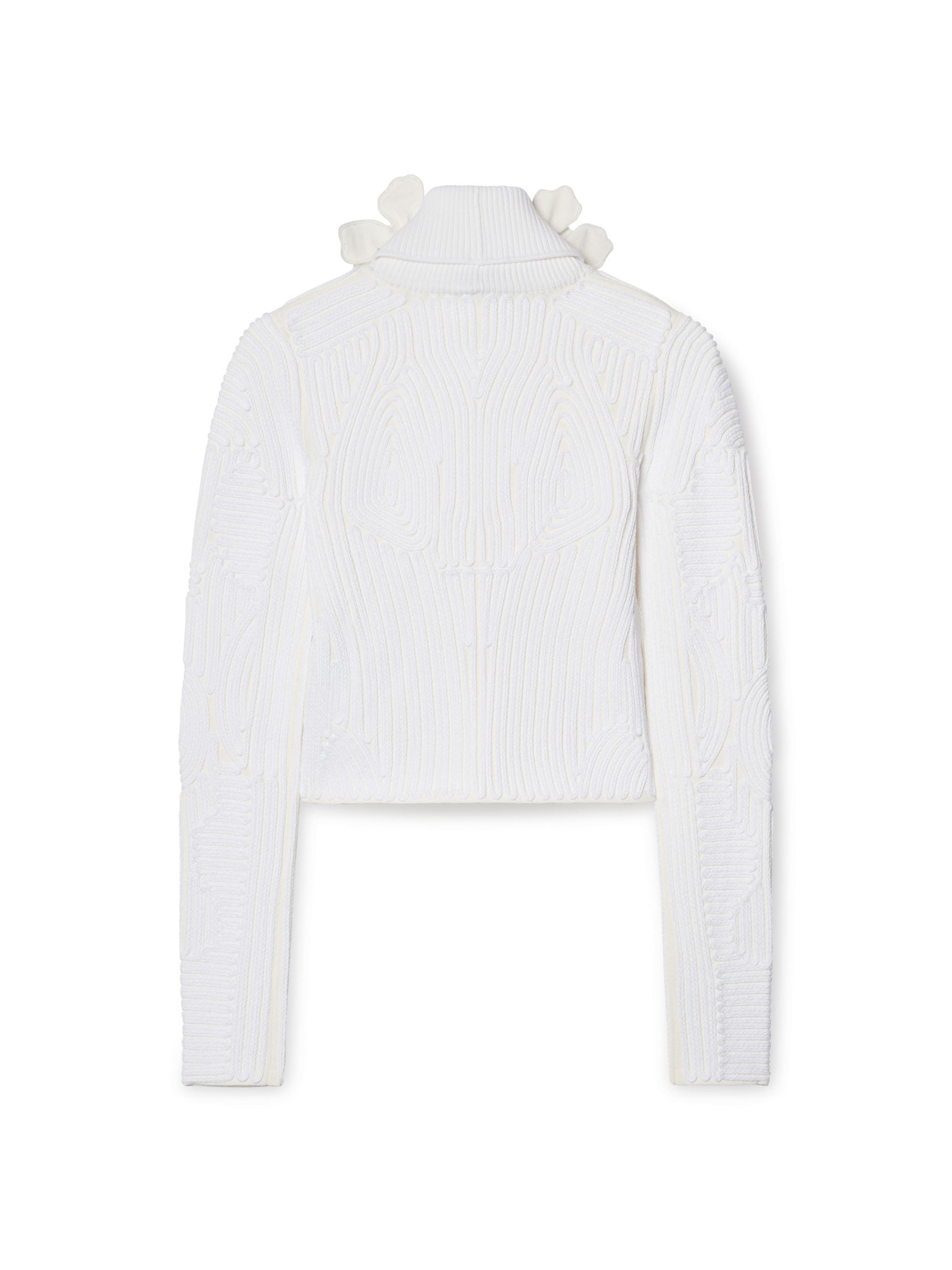 Flower Vortix Cor Embr Top - 2