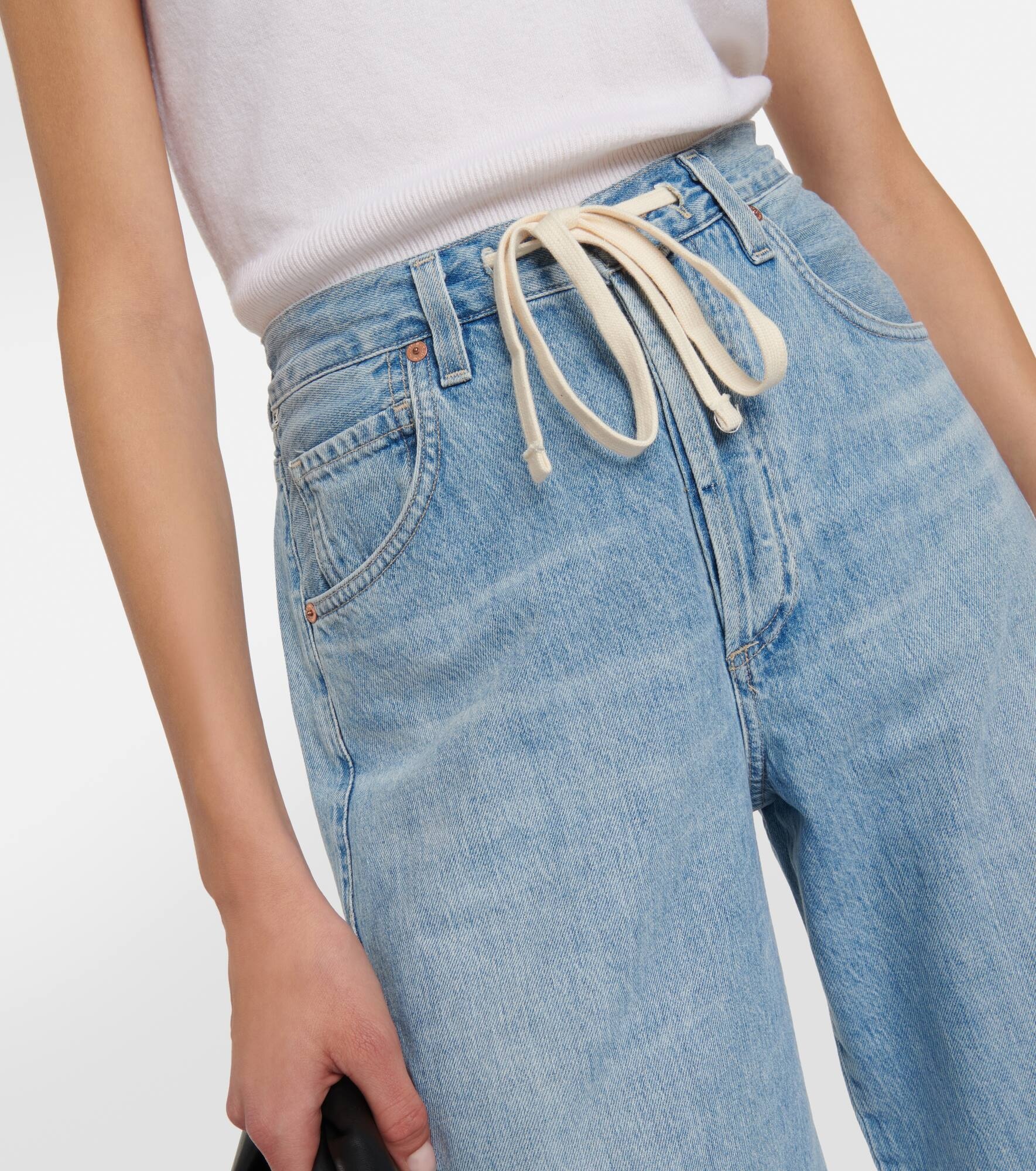 Brynn low-rise wide-leg jeans - 4