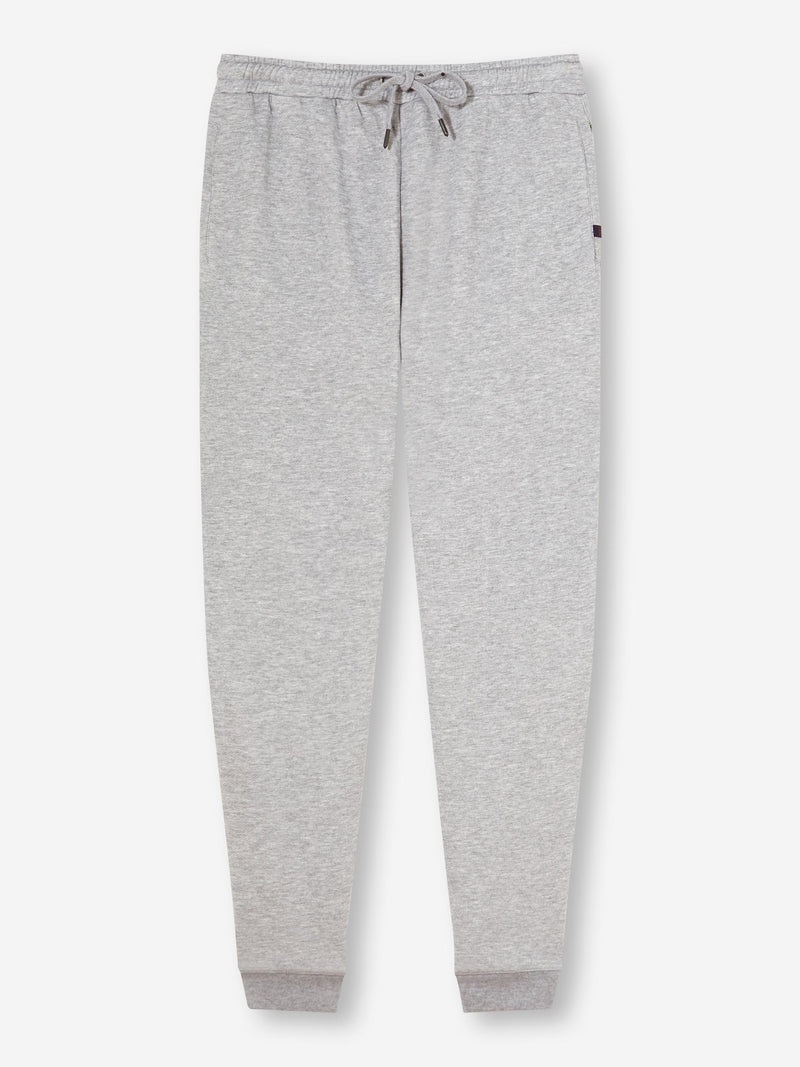 Men's Sweatpants Quinn Cotton Modal Silver - 1