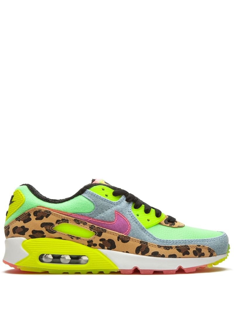 Air Max 90 LX "Denim Leopard Print" low-top sneakers - 1