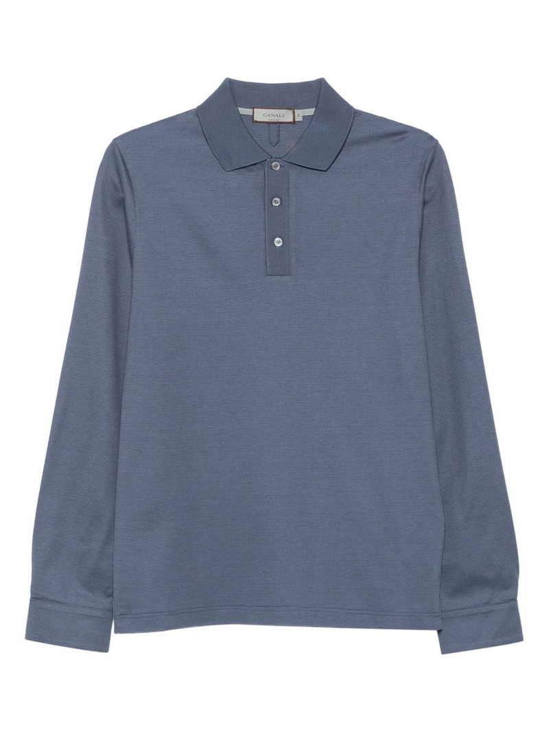 long-sleeve polo shirt 1