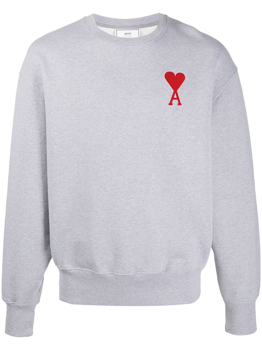 Ami De Coeur embroidery sweatshirt - 1