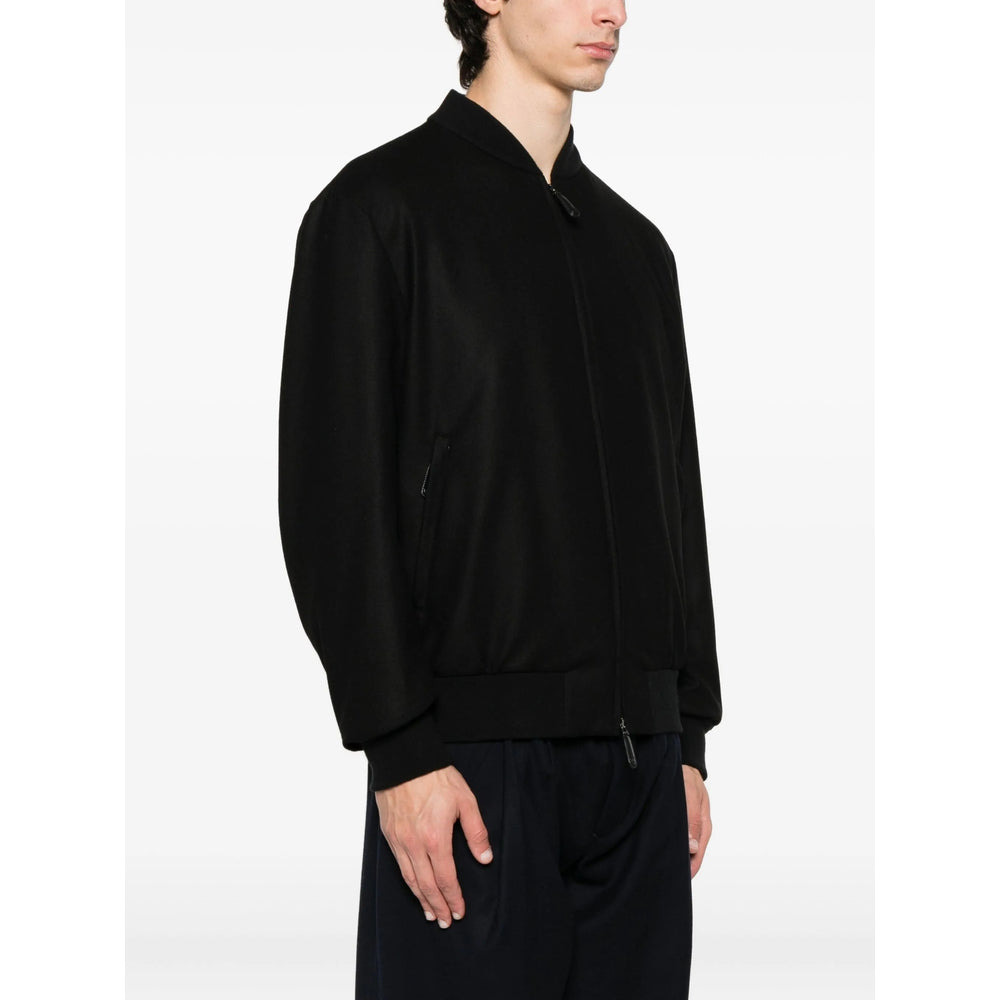 Giorgio Armani Black Jackets - Bomber Jackets Men - 3