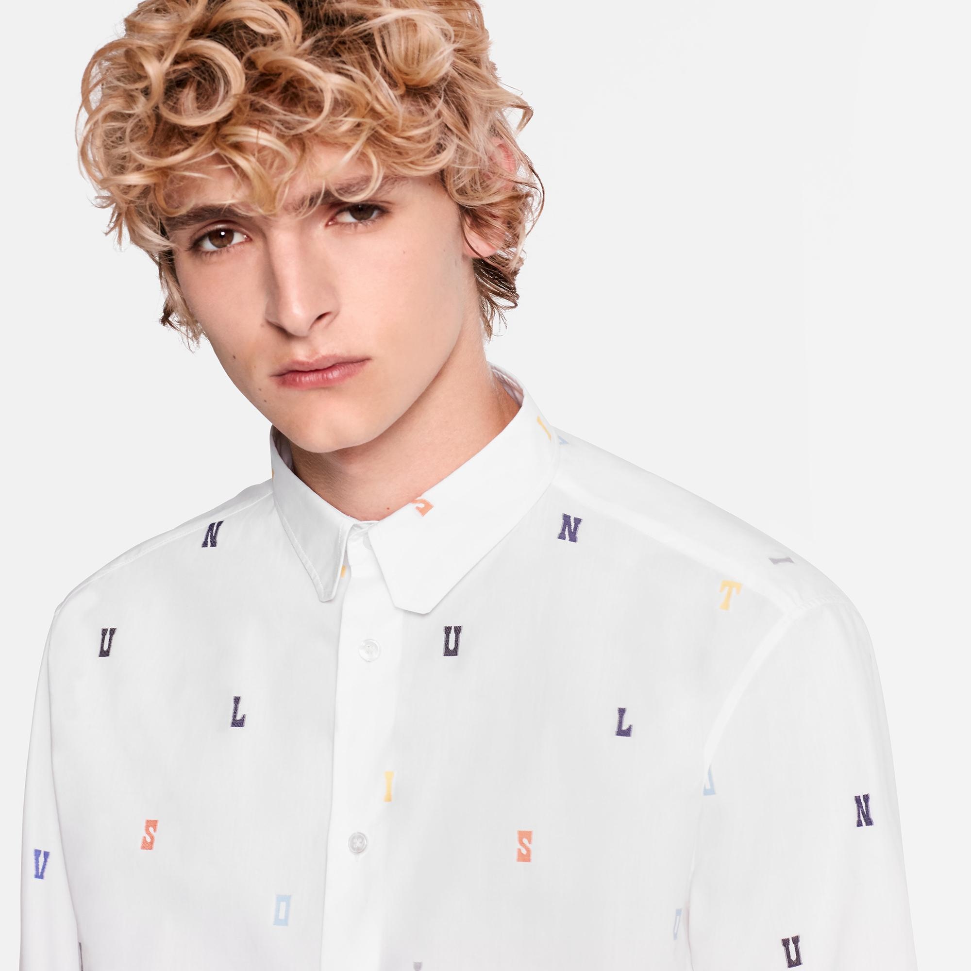 Regular Shirt With DNA Collar Fil Coupé - 3