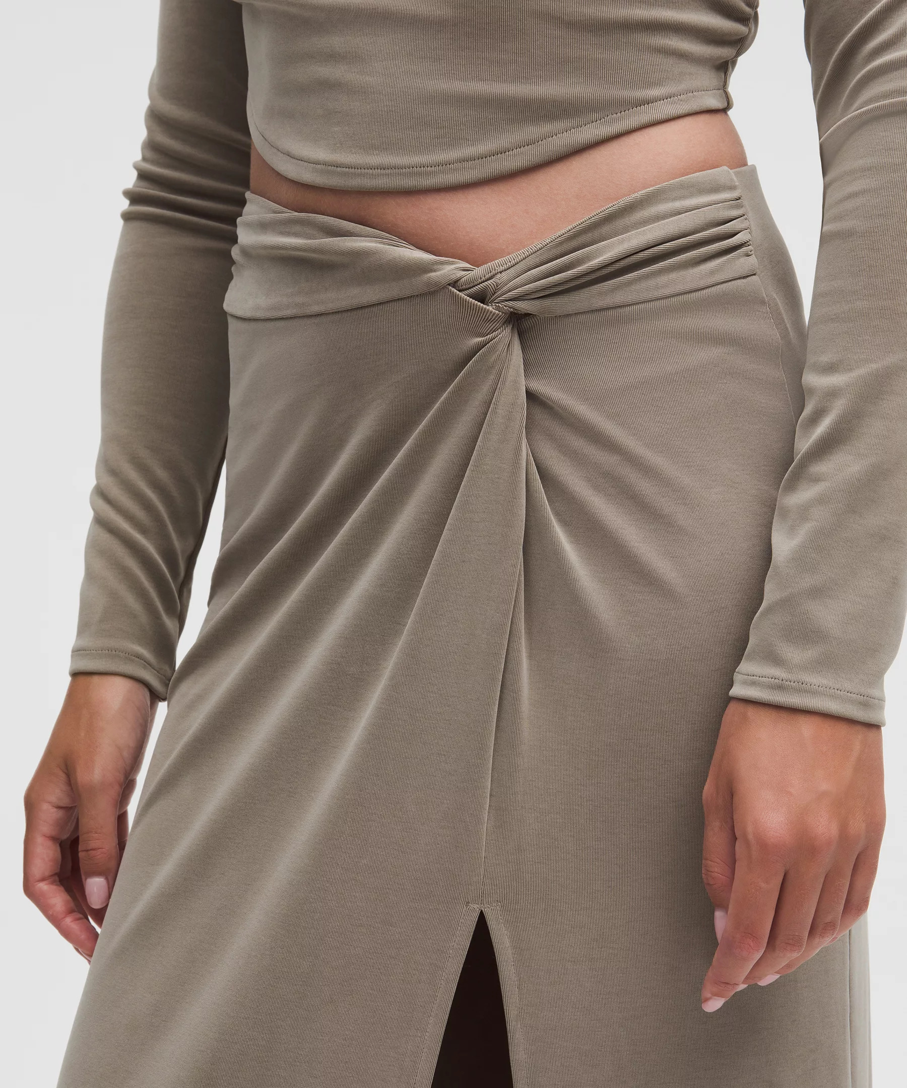 Drapey Softstreme Midi Skirt - 4