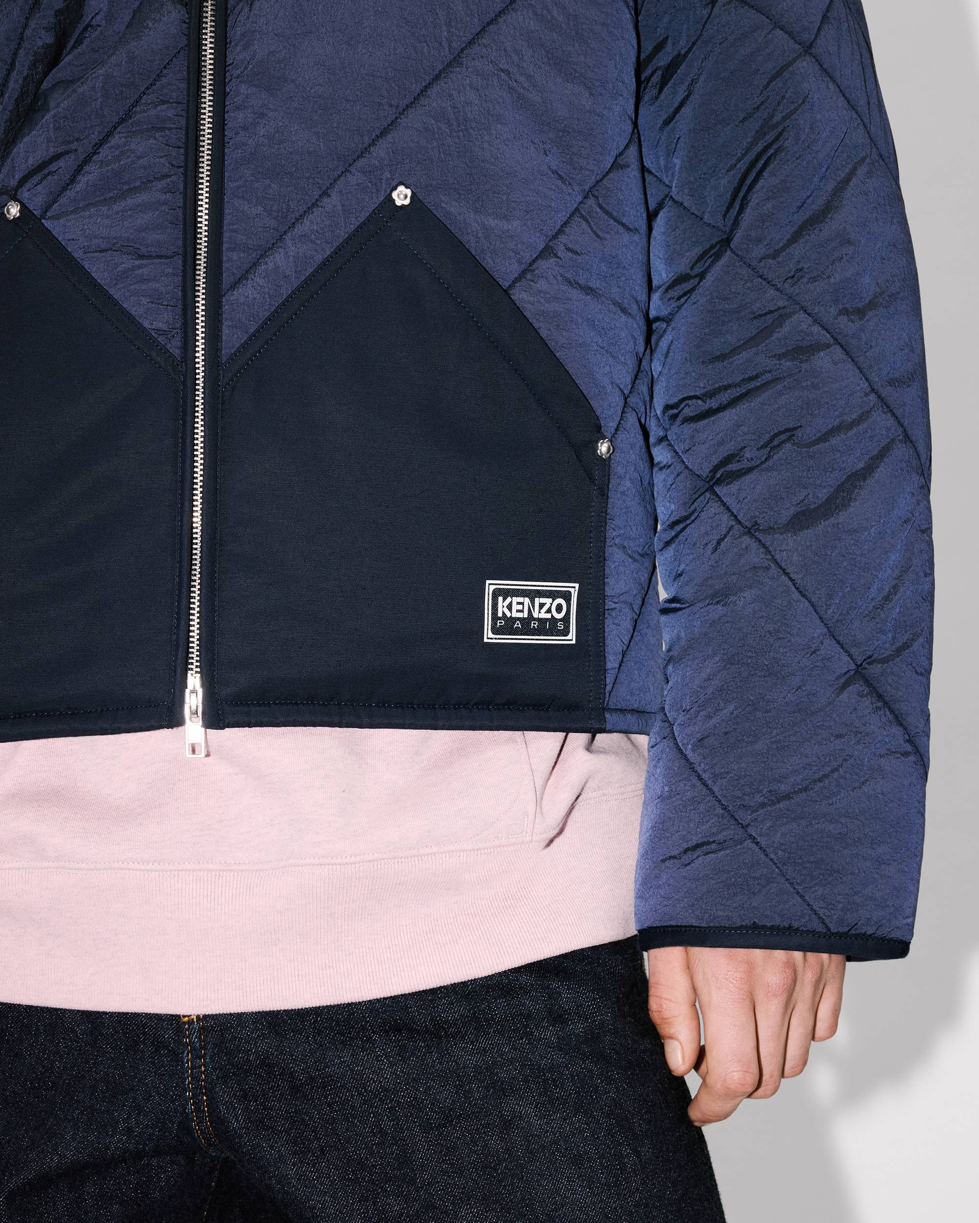 'KENZO Weave' quilted jacket - 7