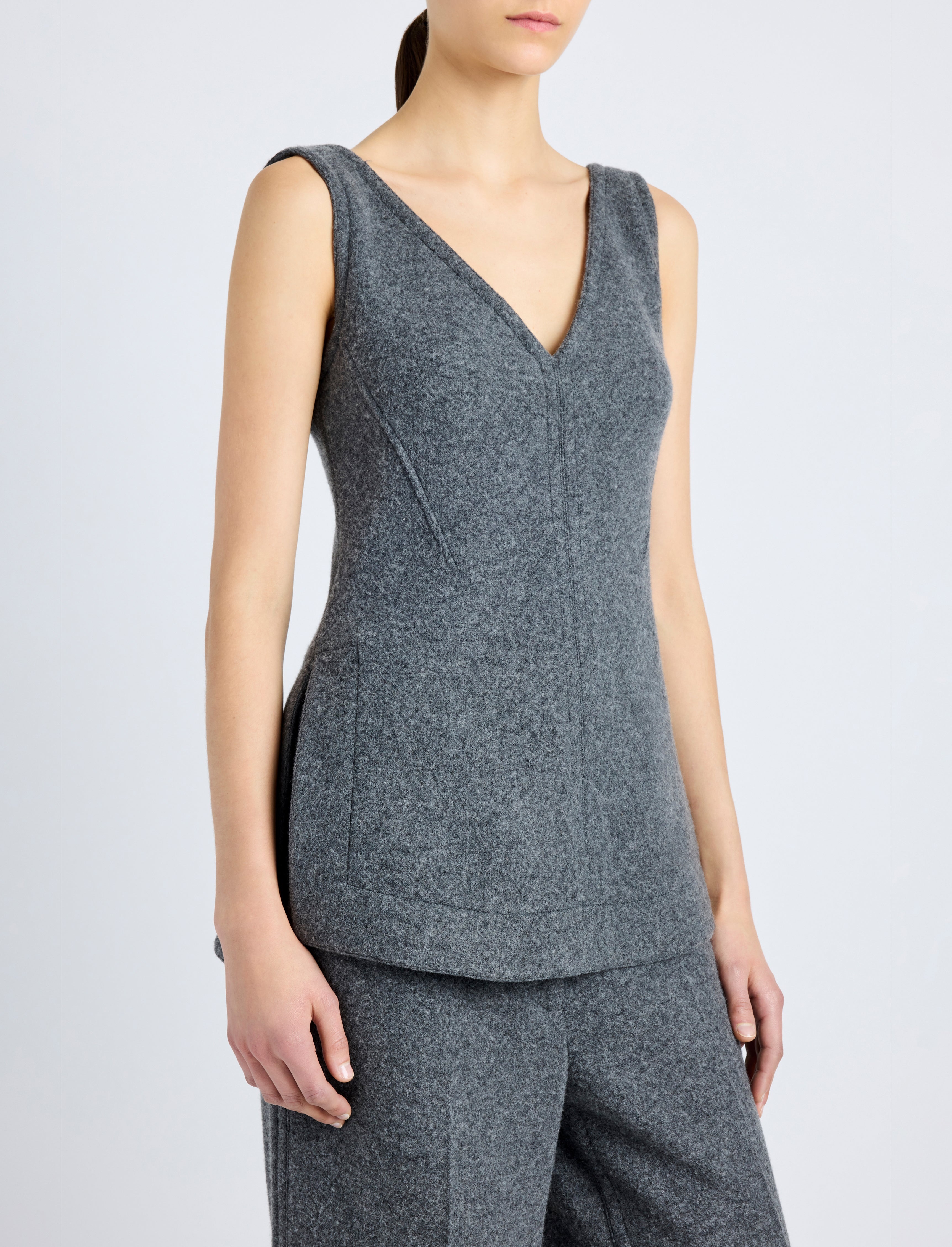 Winona Top in Wool Jersey - 6