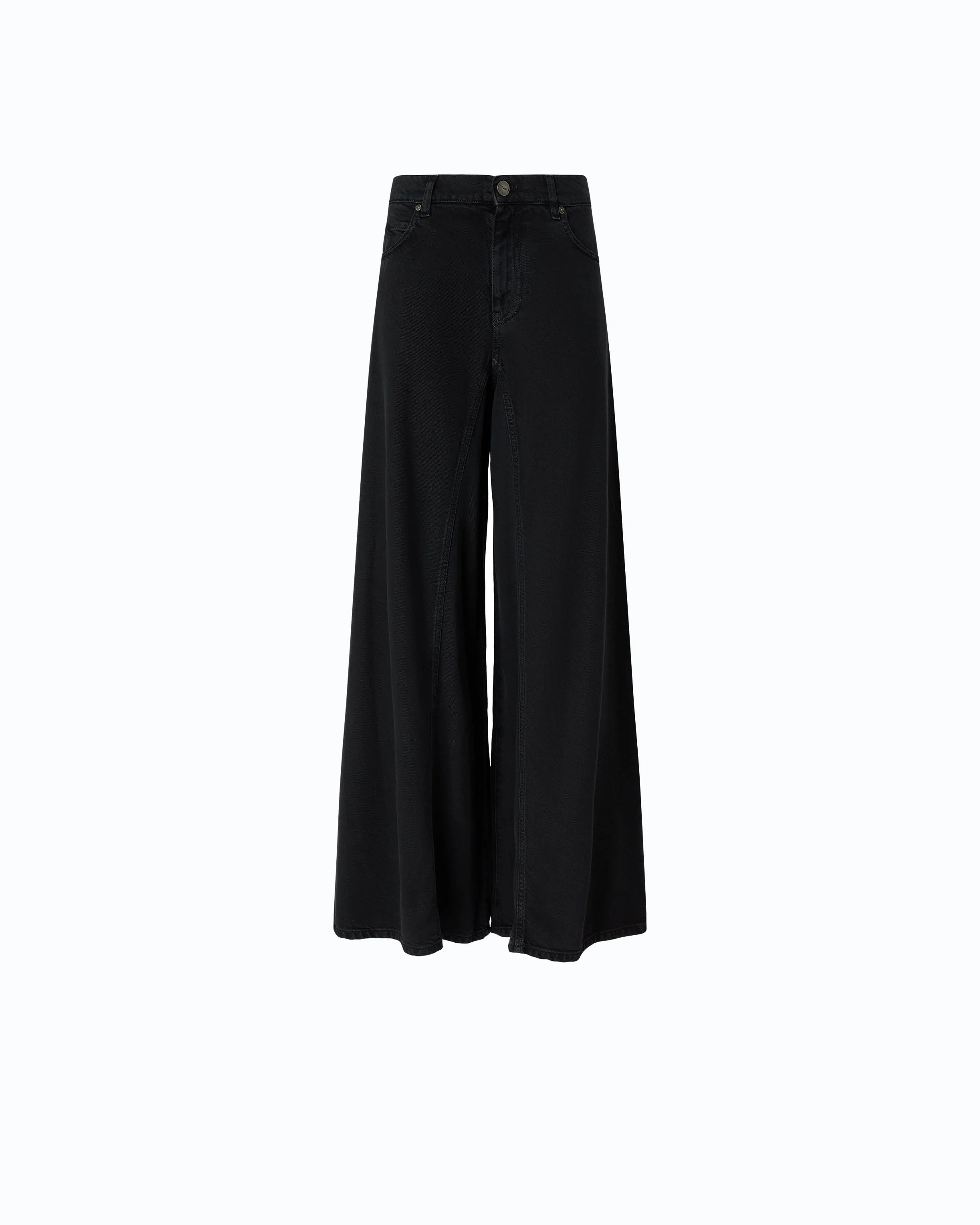 FLARED JEANS WITH SUPER WIDE LEG - 1