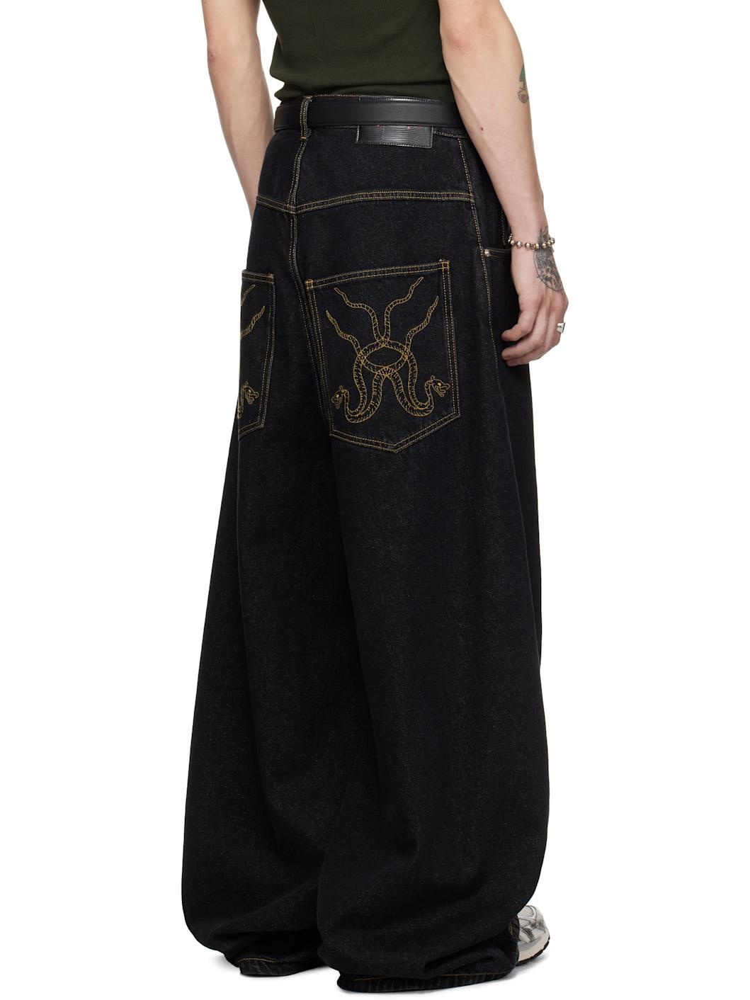 Black Double XL Jeans - 3