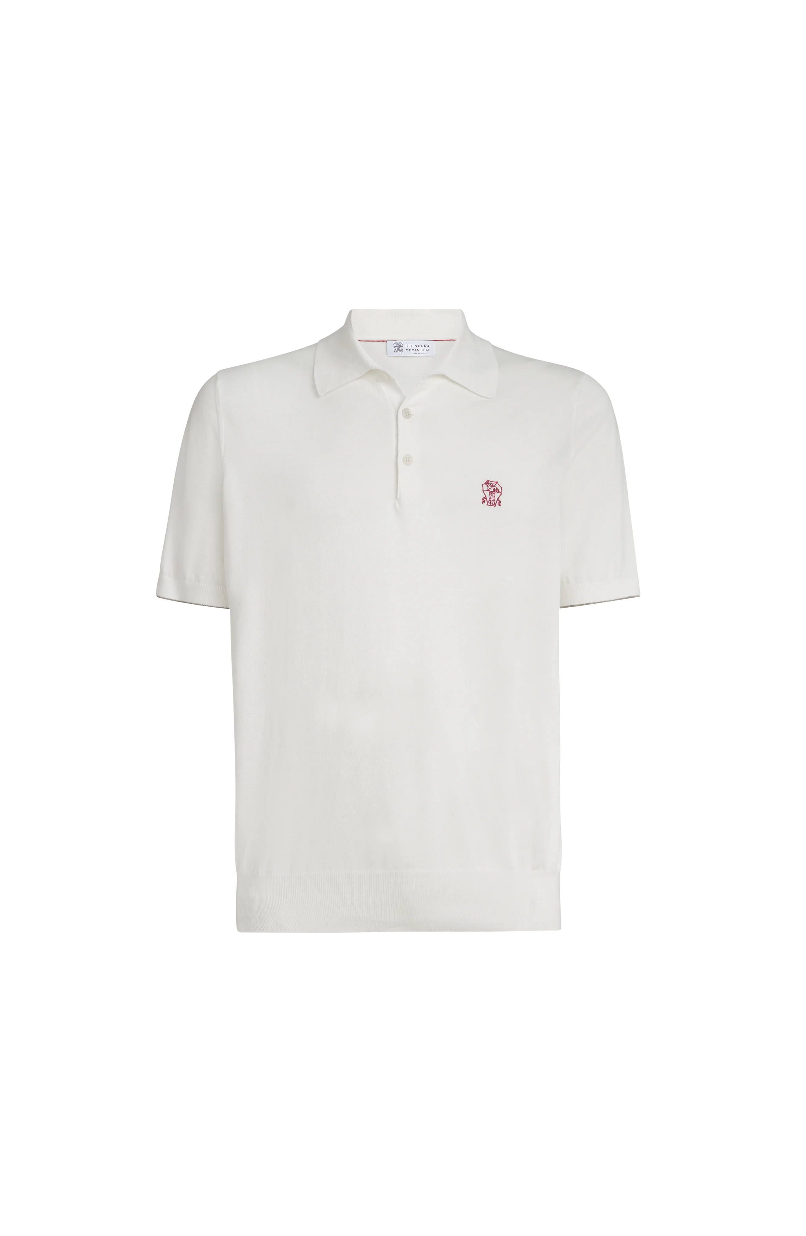 Brunello Cucinelli Lightweight knit Polo in Panama at Nordstrom - 1