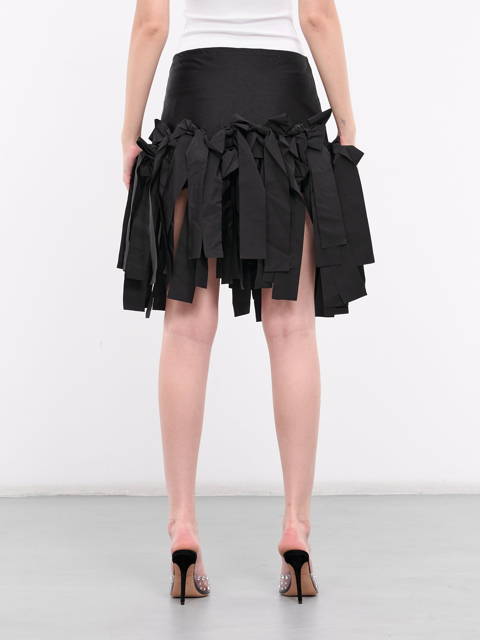 Bow Body-Con Skirt - 3