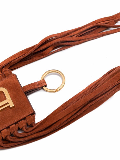 Balmain x Netflix fringed key chain outlook