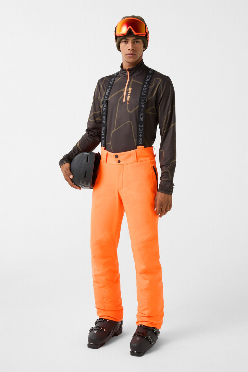 Scott Ski pants in Neon Orange 3