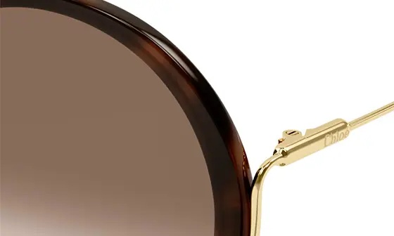 58mm Gradient Round Sunglasses - 3