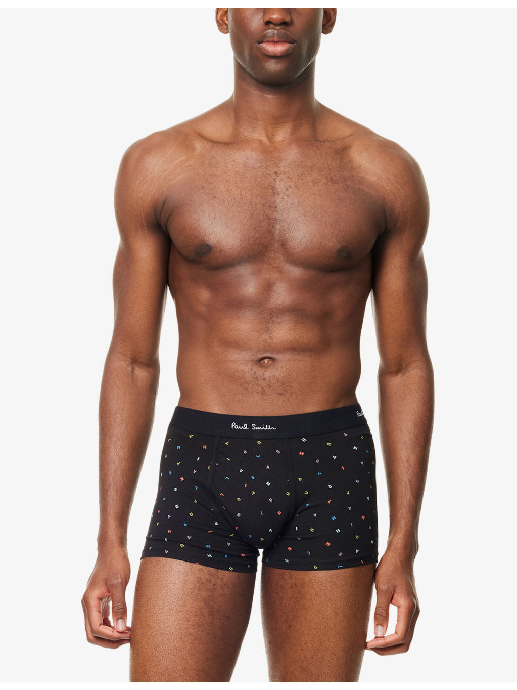 Logo-Waistband Pack Of Three Stretch-Cotton Boxer Briefs - 2