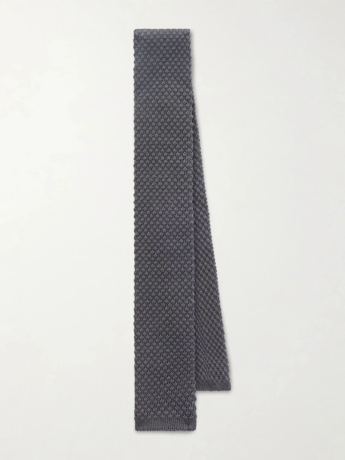 6cm Crochet-Knit Cotton and Silk-Blend Tie - 1