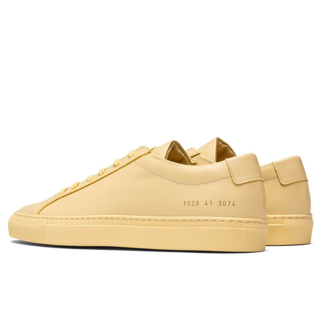 COMMON PROJECTS ORIGINAL ACHILLES LOW - YELLOW - 3