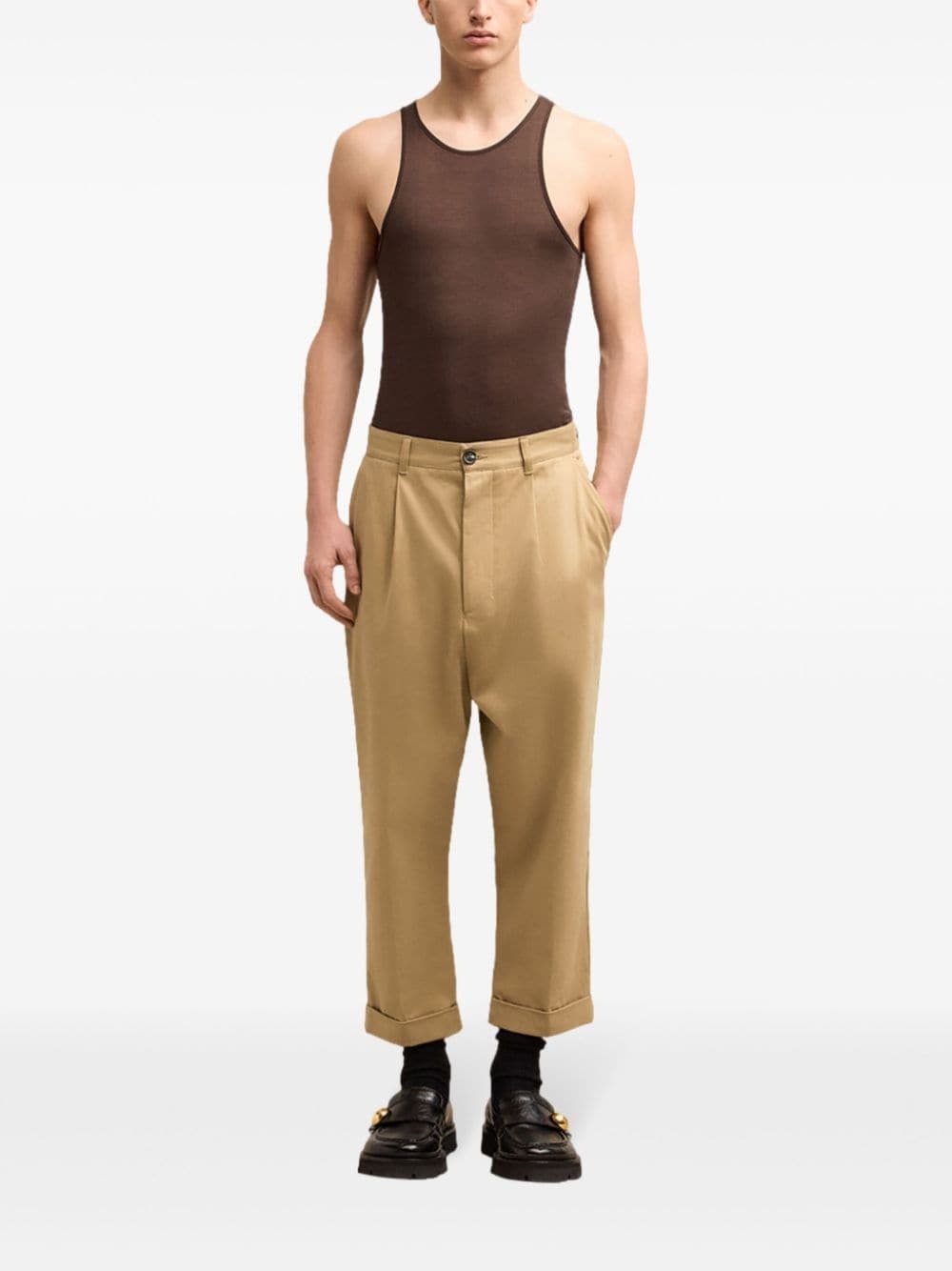 tapered-leg trousers - 2