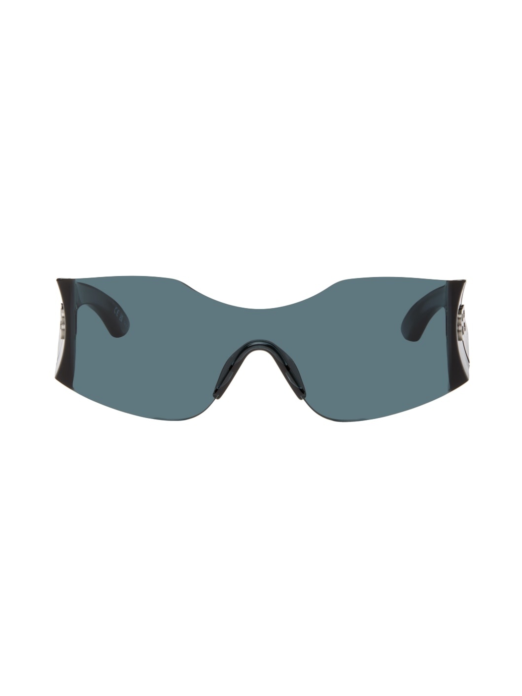 Blue Hourglass Mask Sunglasses - 1