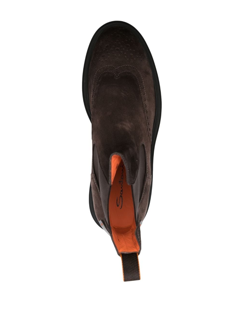 brogue Chelsea ankle boot - 4