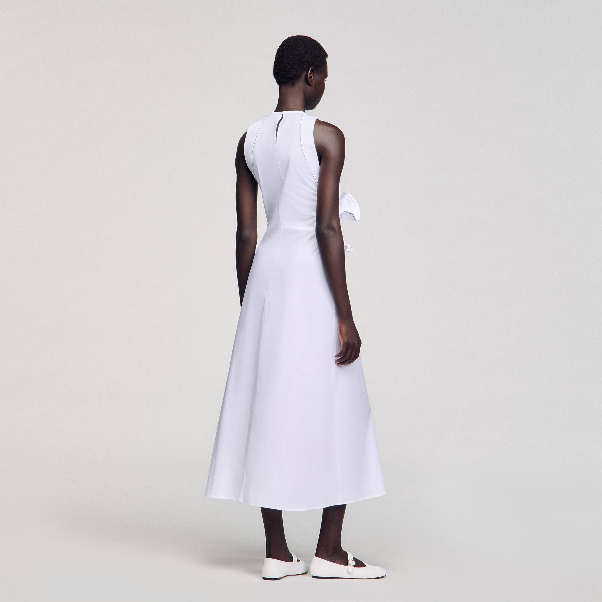 RUFFLED MAXI DRESS - 5