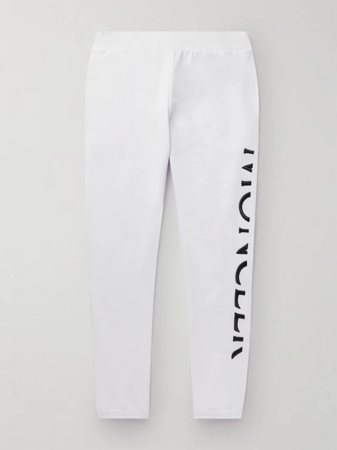 Tapered Logo-Embroidered Cotton-Jersey Sweatpants - 1