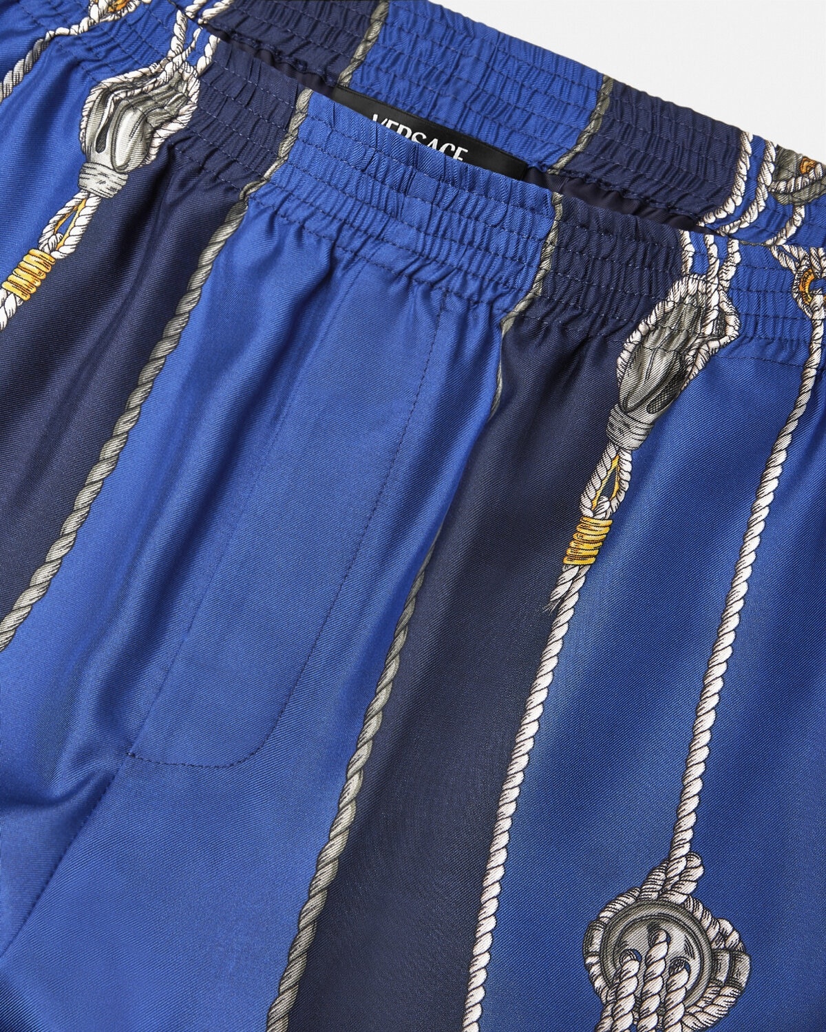 Versace Nautical Silk Shorts - 2