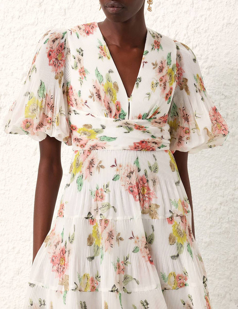 PLEATED MIDI DRESS 5