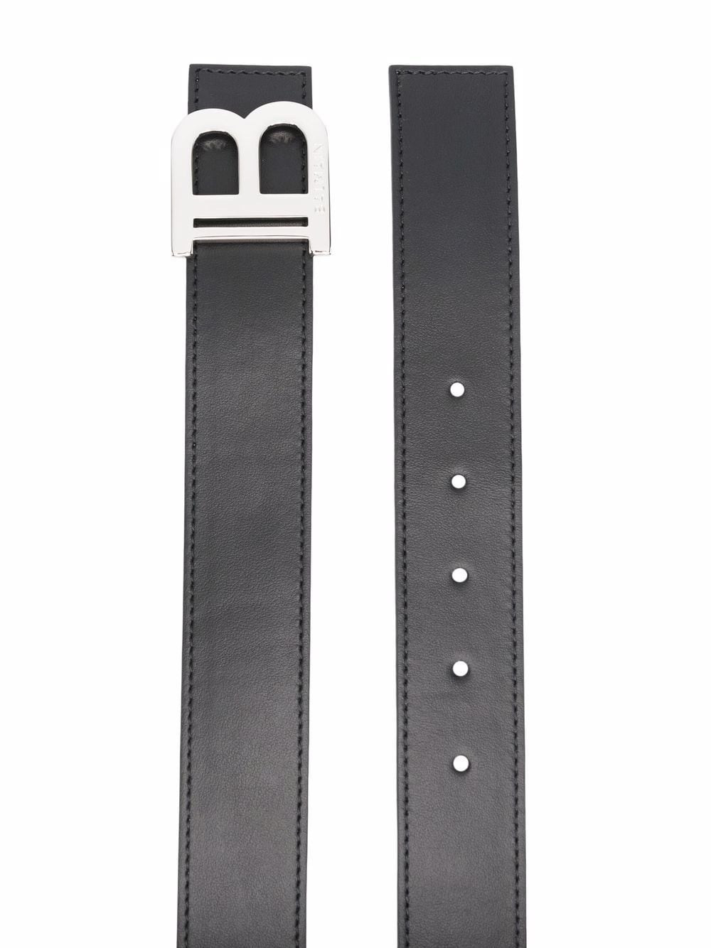 B logo buckle belt - 2