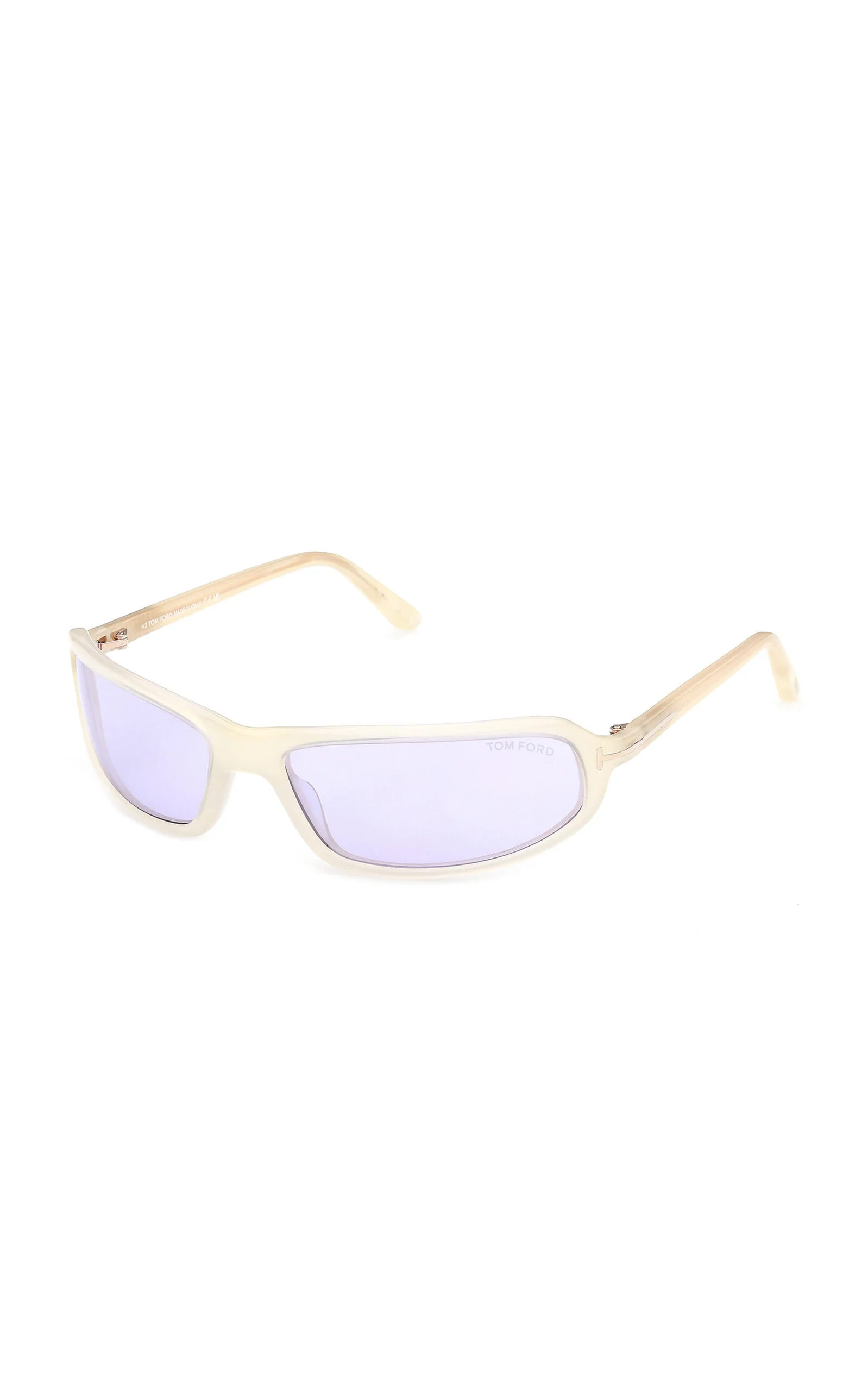 Addison Wrap-Frame Acetate Sunglasses - 1
