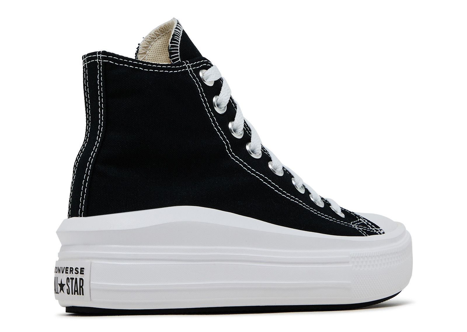 WMNS CHUCK TAYLOR ALL STAR HIGH MOVE 'BLACK WHITE' - 3
