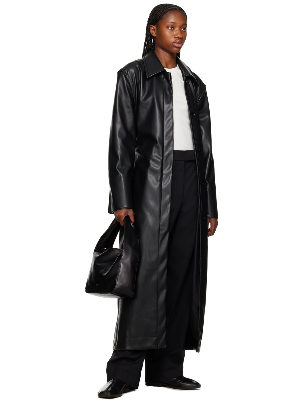 Black Tailored Trousers - 4