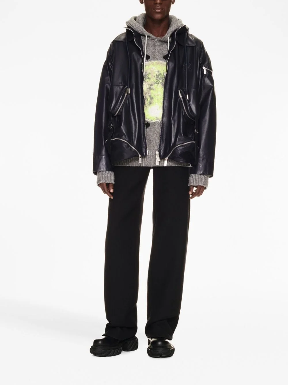 Arr Multipkts Zip Lea Jkt Sierra Leone - 1