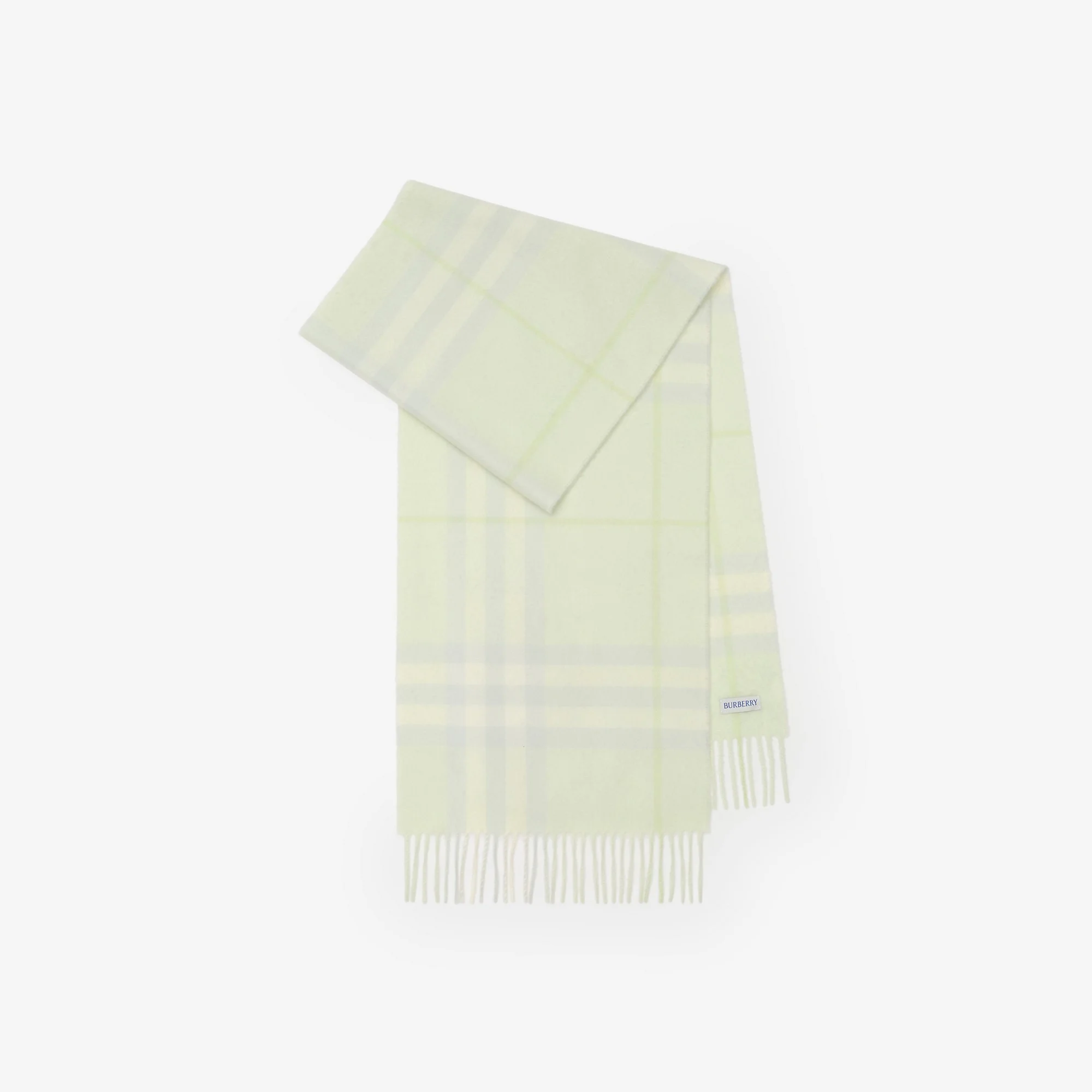 Check Cashmere Scarf - 1