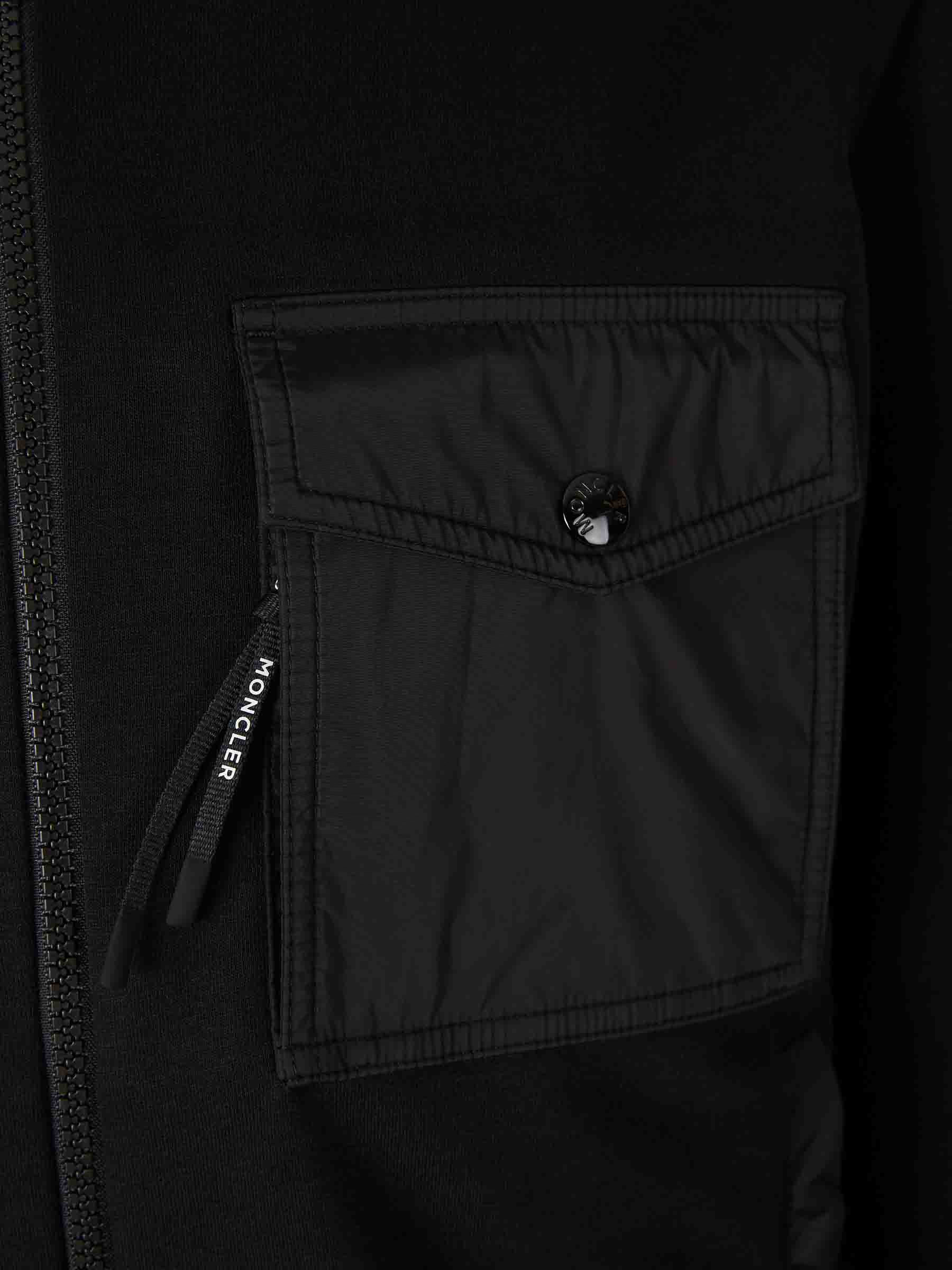 HOODED ZIPPER SWEATSHIRT - 4