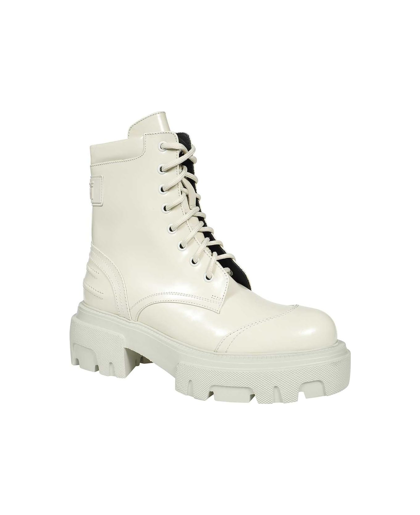 Lace-up Ankle Boots - 2