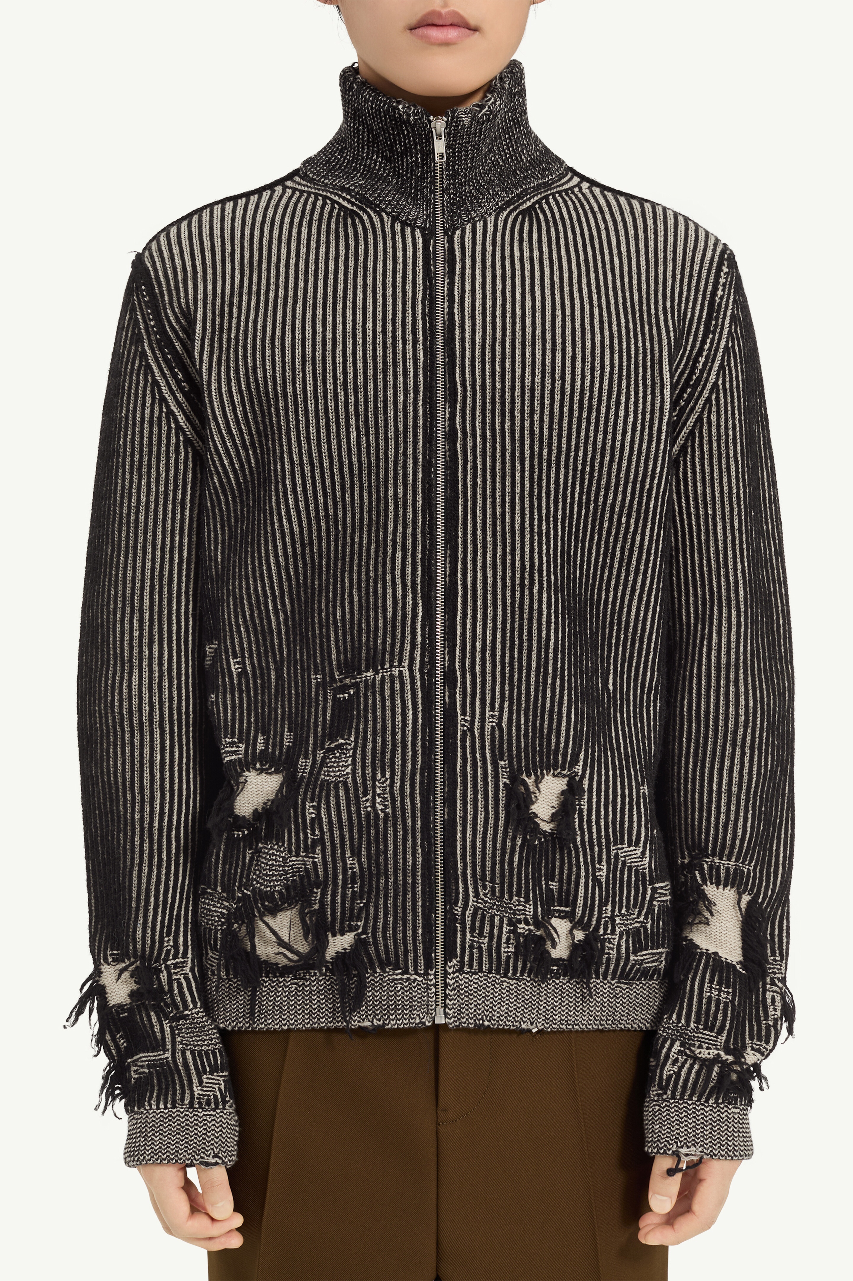 Ribbed cool cardigan - 5