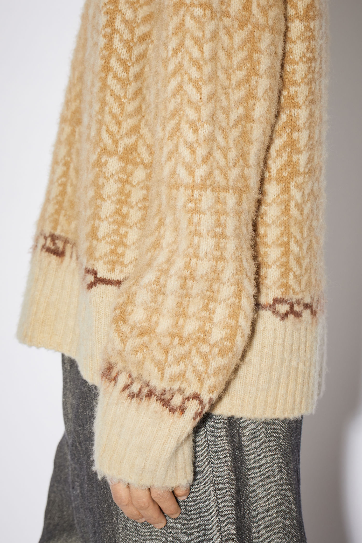 Wool sweater - Beige/brown - 5