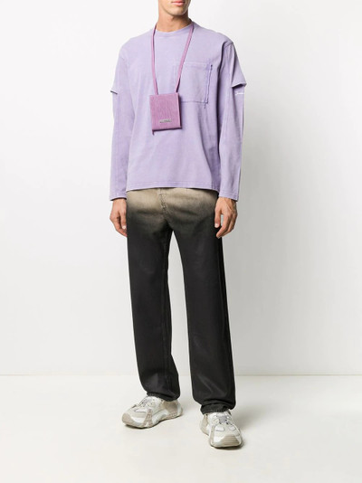 JACQUEMUS layered-effect long-sleeve T-shirt outlook